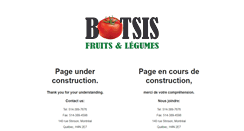 Desktop Screenshot of botsisfruits.com